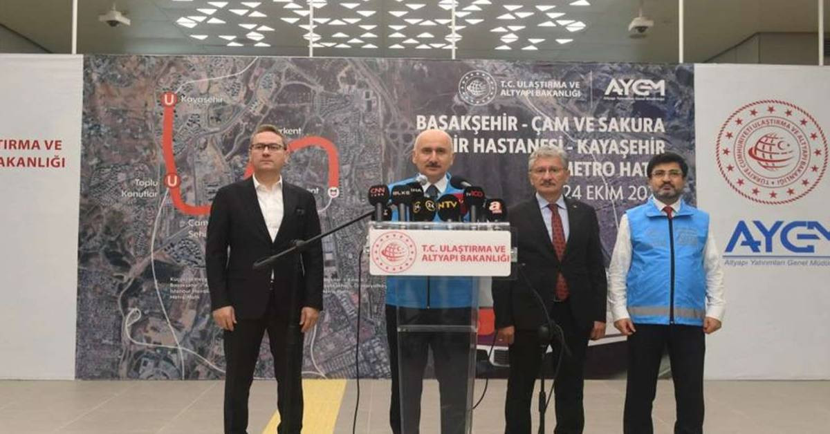 Bakan Karaismailoğlu metro hattı Bakan Karaismailoğlu metro hattı