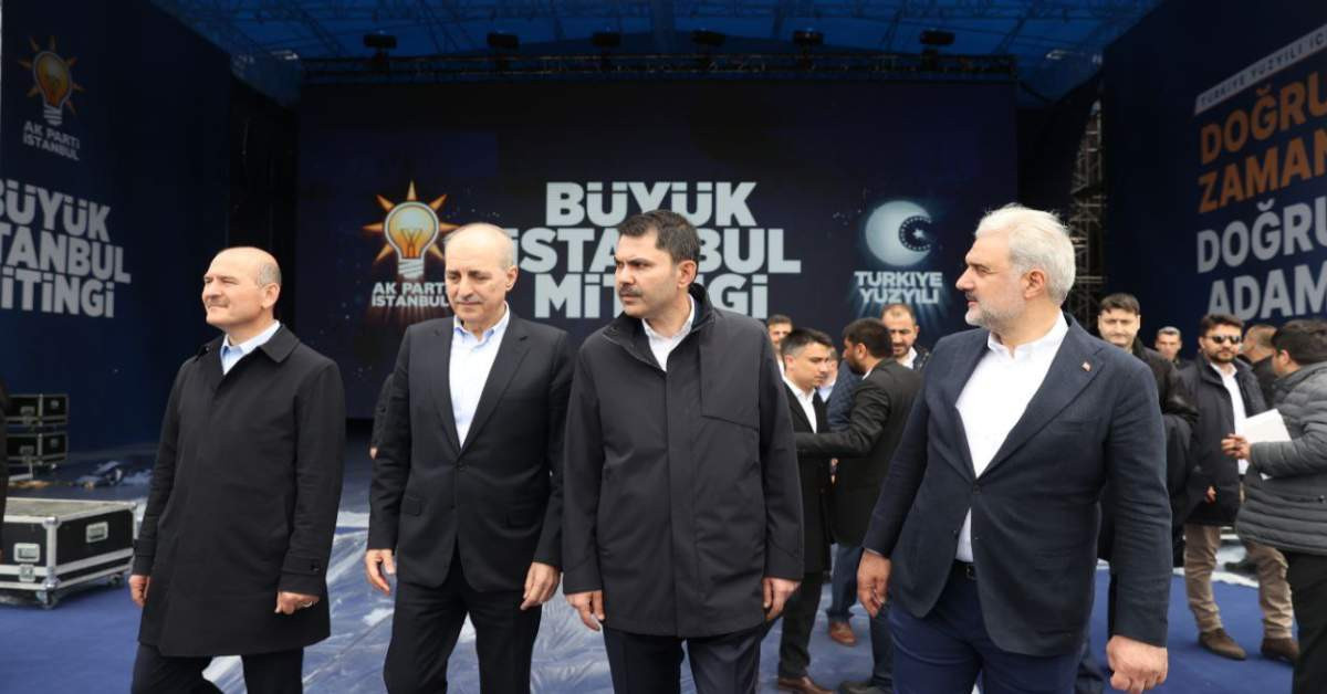 Bakan Kurum İstanbul Mitingi Bakan Kurum İstanbul Mitingi