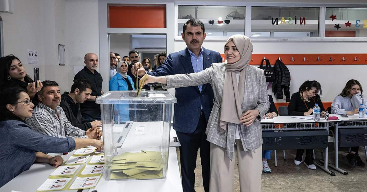 Bakan Kurum Oy Kullandı