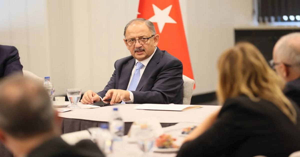 Bakan Özhaseki Bakan Özhaseki
