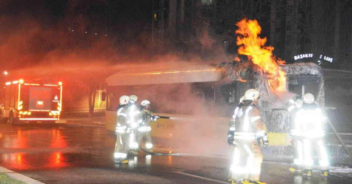 Başakşehir İETT Yangın