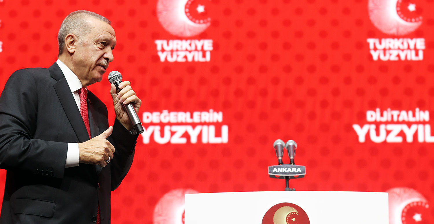 Başkan Erdoğan Türkiye Yüzyılı tanıtım toplantısı Başkan Erdoğan Türkiye Yüzyılı tanıtım toplantısı