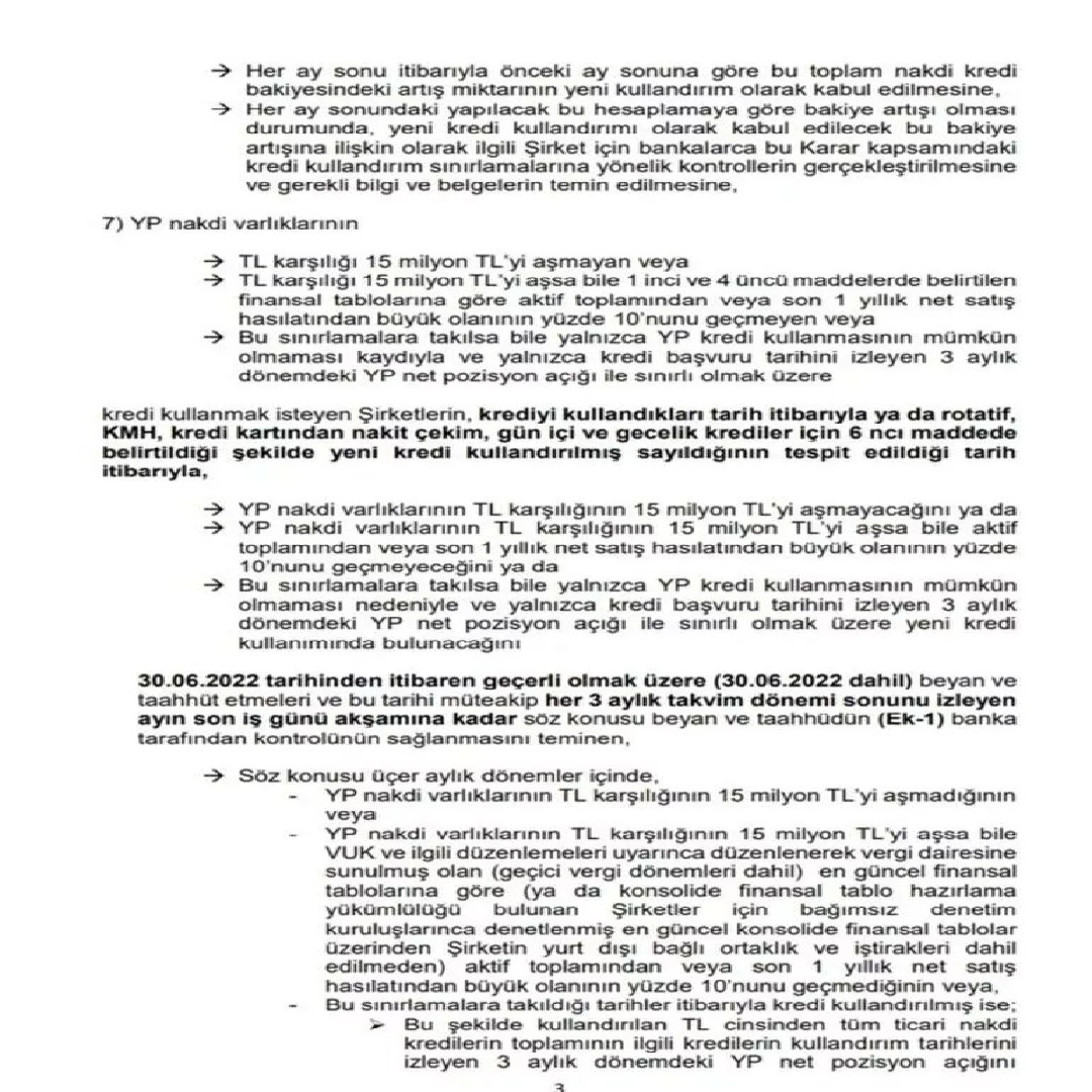 BDDK açıklaması