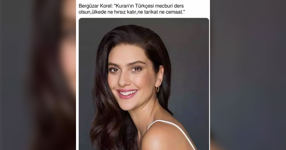 Bergüzar Korel Kur'an açıklaması