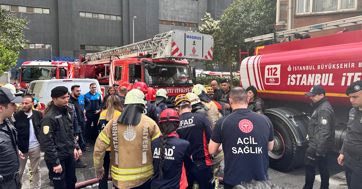 Beşiktaş'taki yangında 29 kişi hayatını kaybetti