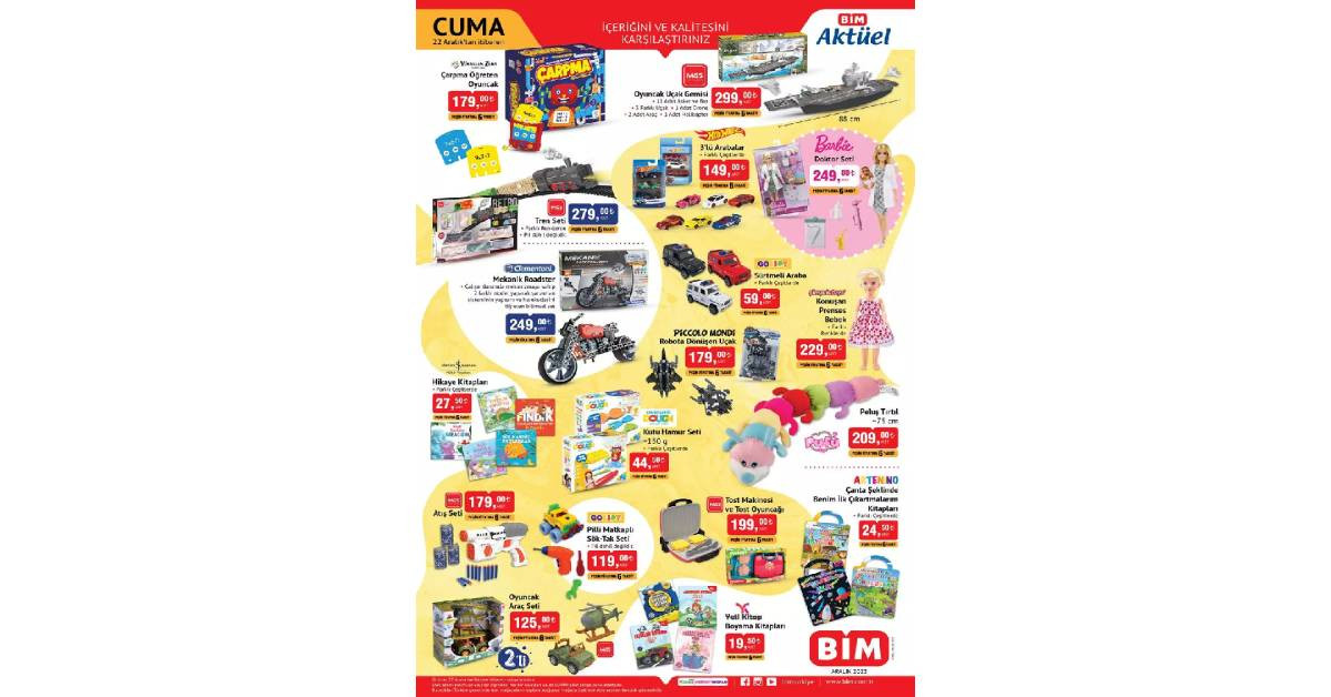BİM 22 Aralık Aktüel