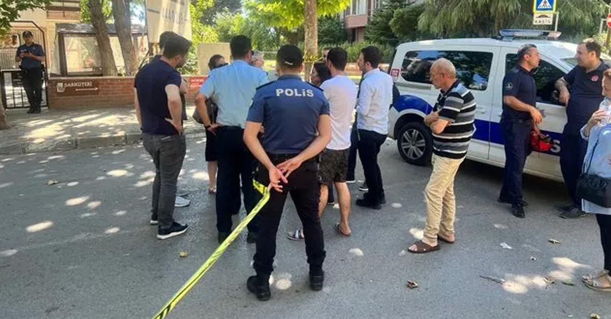 Binadan tahliye edildi