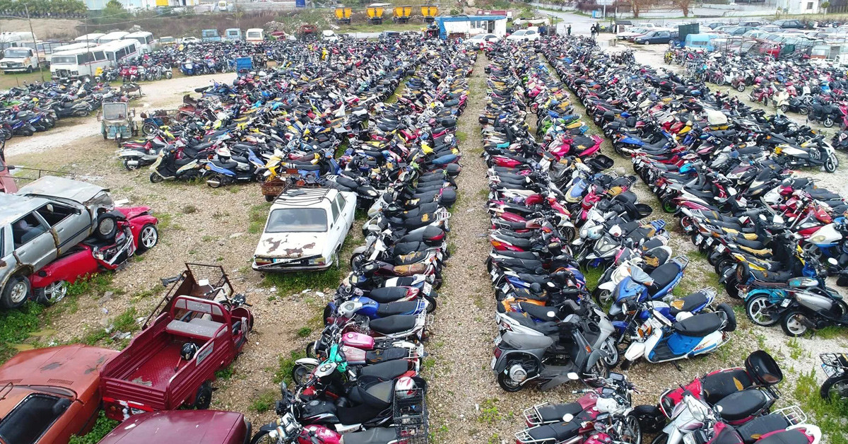 'Binlerce motosikletin durumu kangren oldu' 'Binlerce motosikletin durumu kangren oldu'