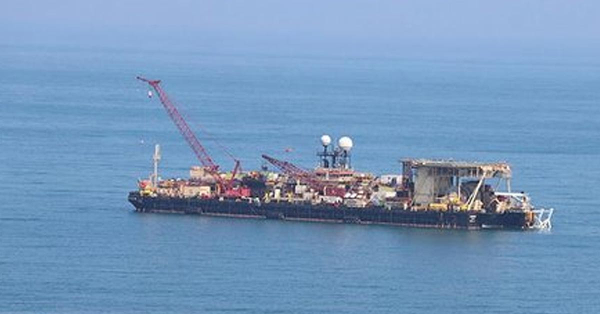 Boru serimine başladı Boru serimine başladı