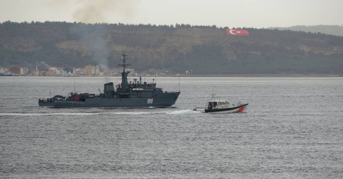 Çanakkale Boğazı Gemi Arızası