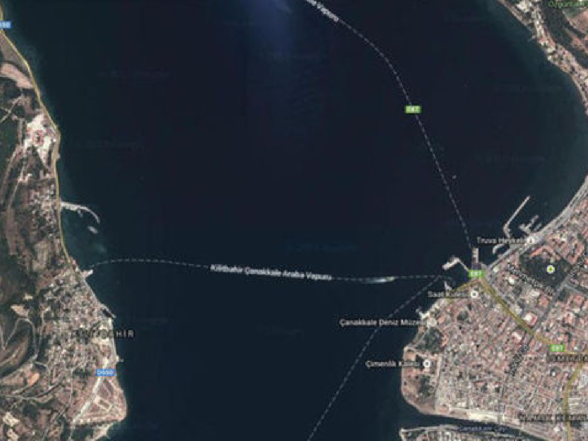 çanakkale köprüsü giriş çıkış yerleri