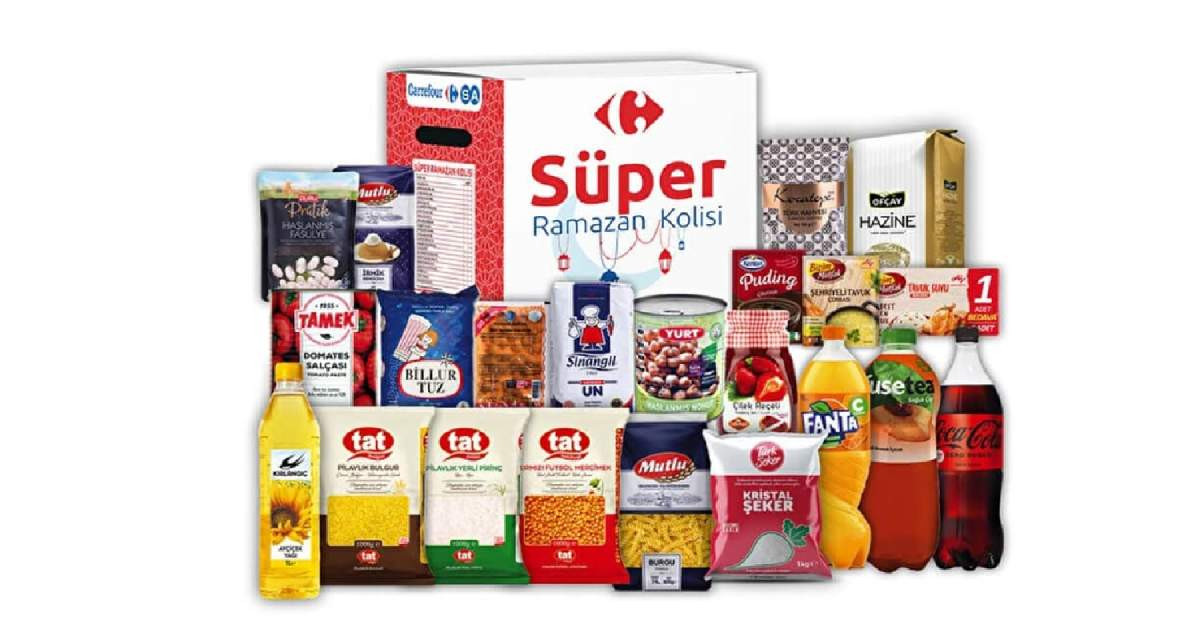 Carrefoursa süper ramazan kolisi Carrefoursa süper ramazan kolisi
