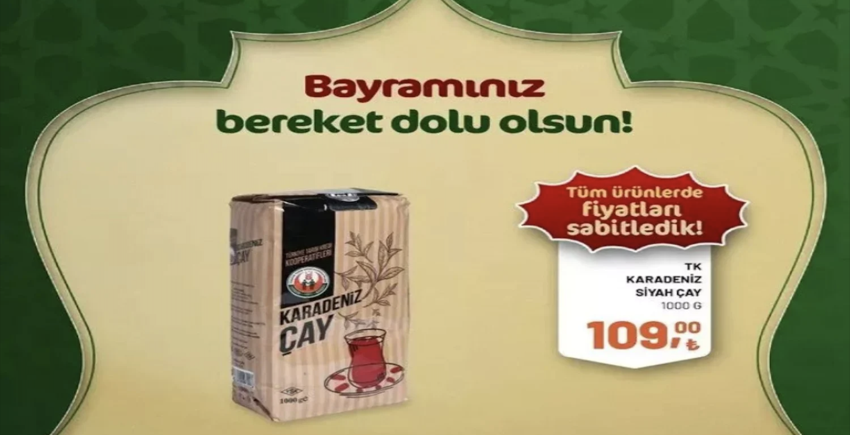 Çay tiryakileri şimdiden o marketin önünde kuyruk oluşturdu! Büyük boy çay 109 TL’ye kadar düştü