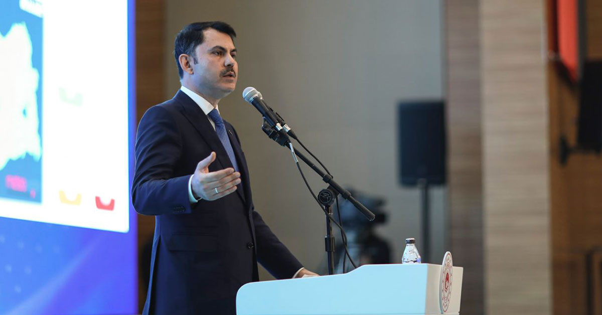 Çevre Şehircilik ve İklim Değişikliği Bakanı Murat Kurum, Çevre Şehircilik ve İklim Değişikliği Bakanı Murat Kurum