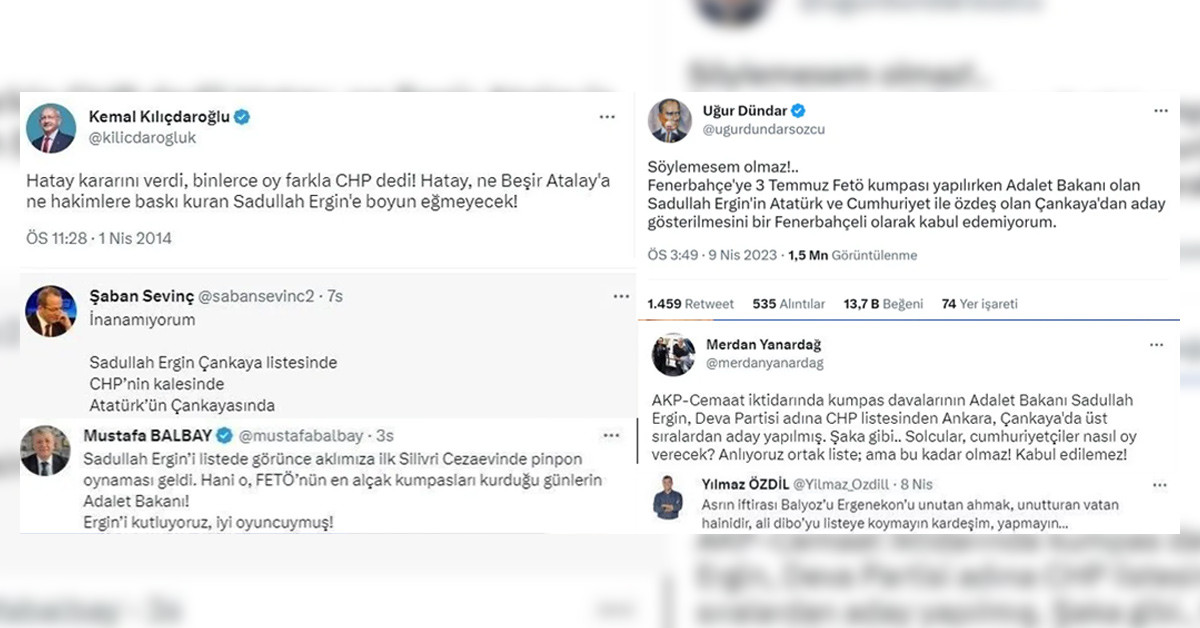 CHP tabanından peş peşe tepkiler geldi CHP tabanından peş peşe tepkiler geldi