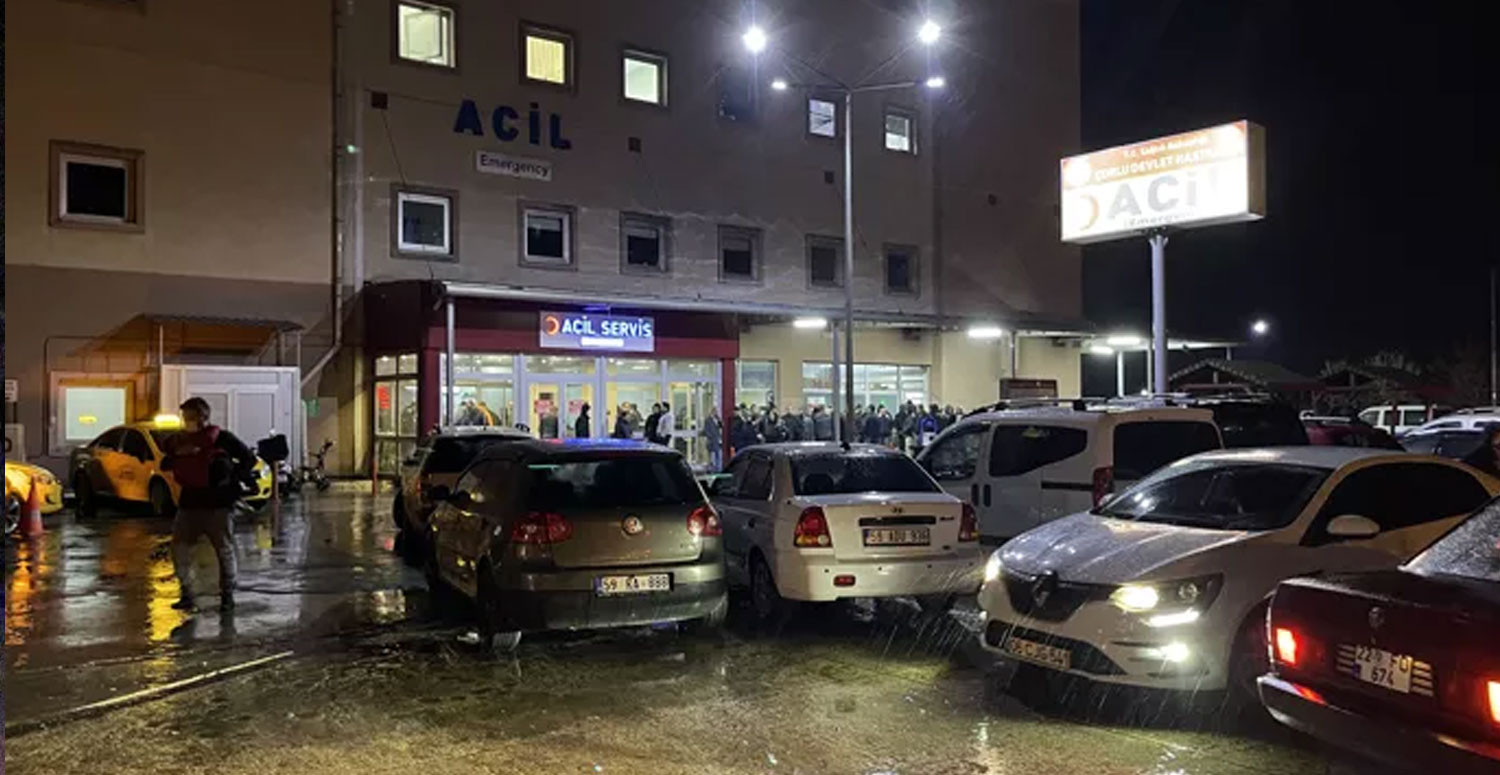 Çorluda feci kaza