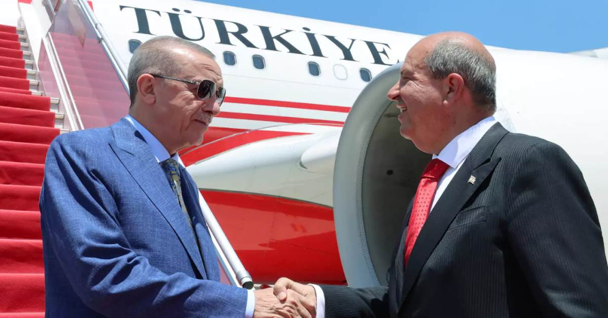 Cumhurbaşkanı Erdoğan KKTC Cumhurbaşkanı Erdoğan KKTC