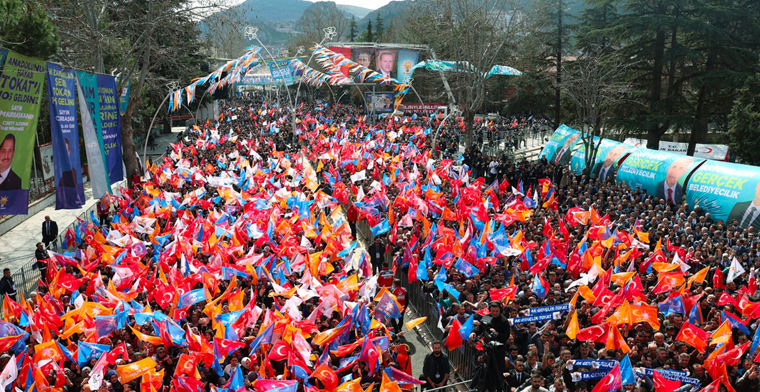 Cumhurbaşkanı Erdoğan Tokat Mitingi
