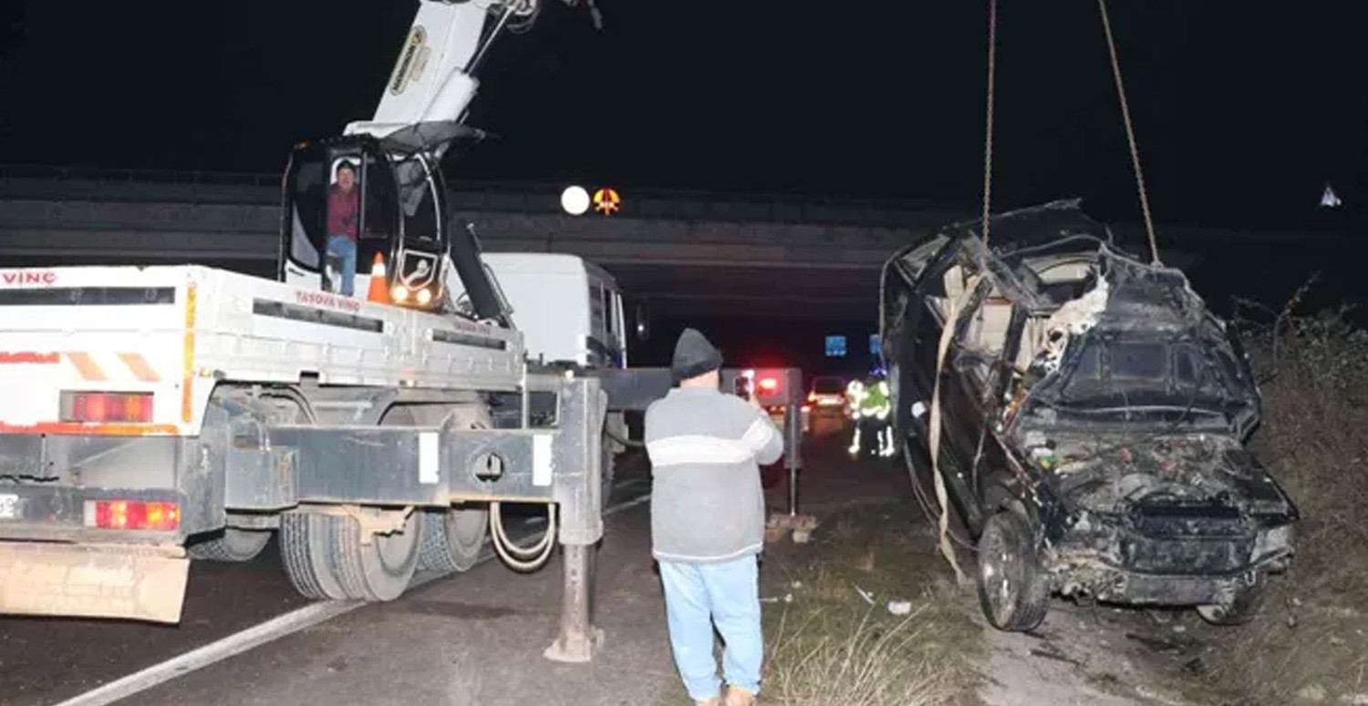 Defalarca takla attı