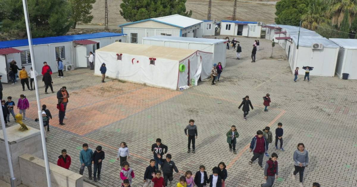 Deprem Bölgesi Konteyner Okul Deprem Bölgesi Konteyner Okul