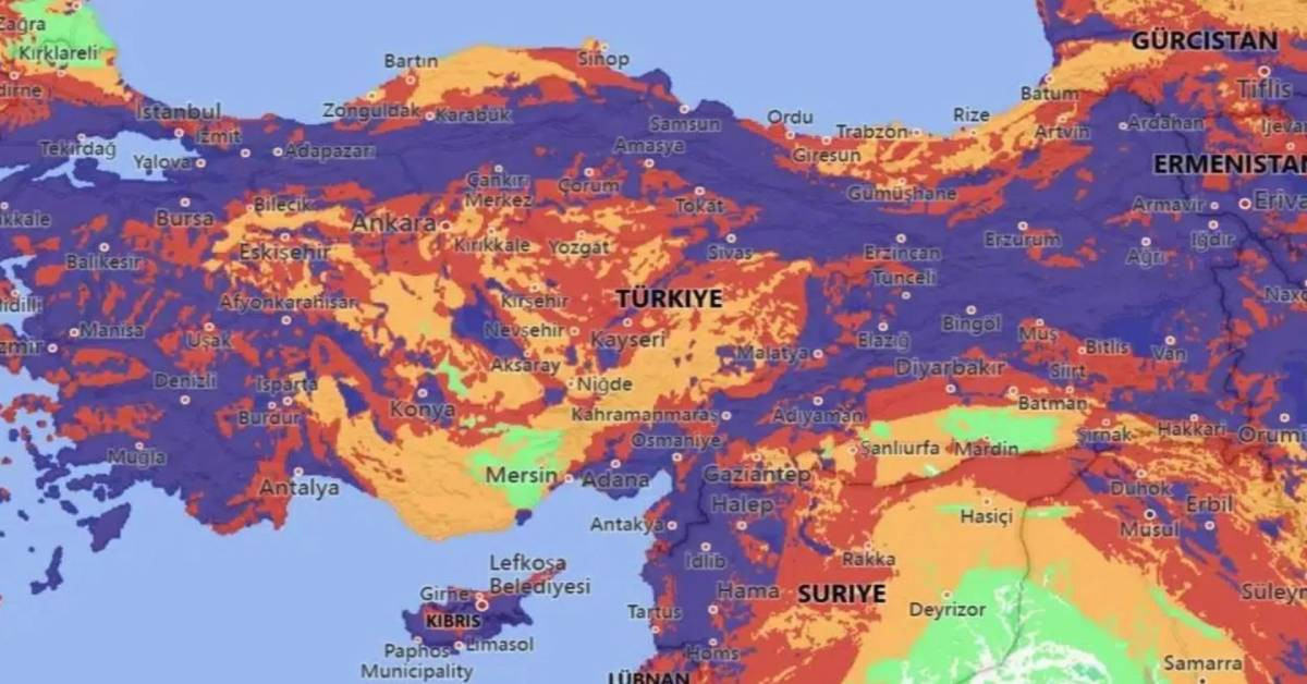 Diri Fay Haritası