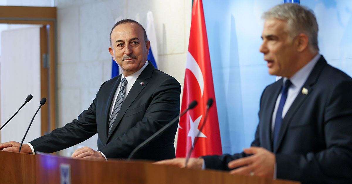 Dışişleri Bakanı Mevlüt Çavuşoğlu Dışişleri Bakanı Mevlüt Çavuşoğlu ve İsrail Dışişleri Bakanı Yair Lapid