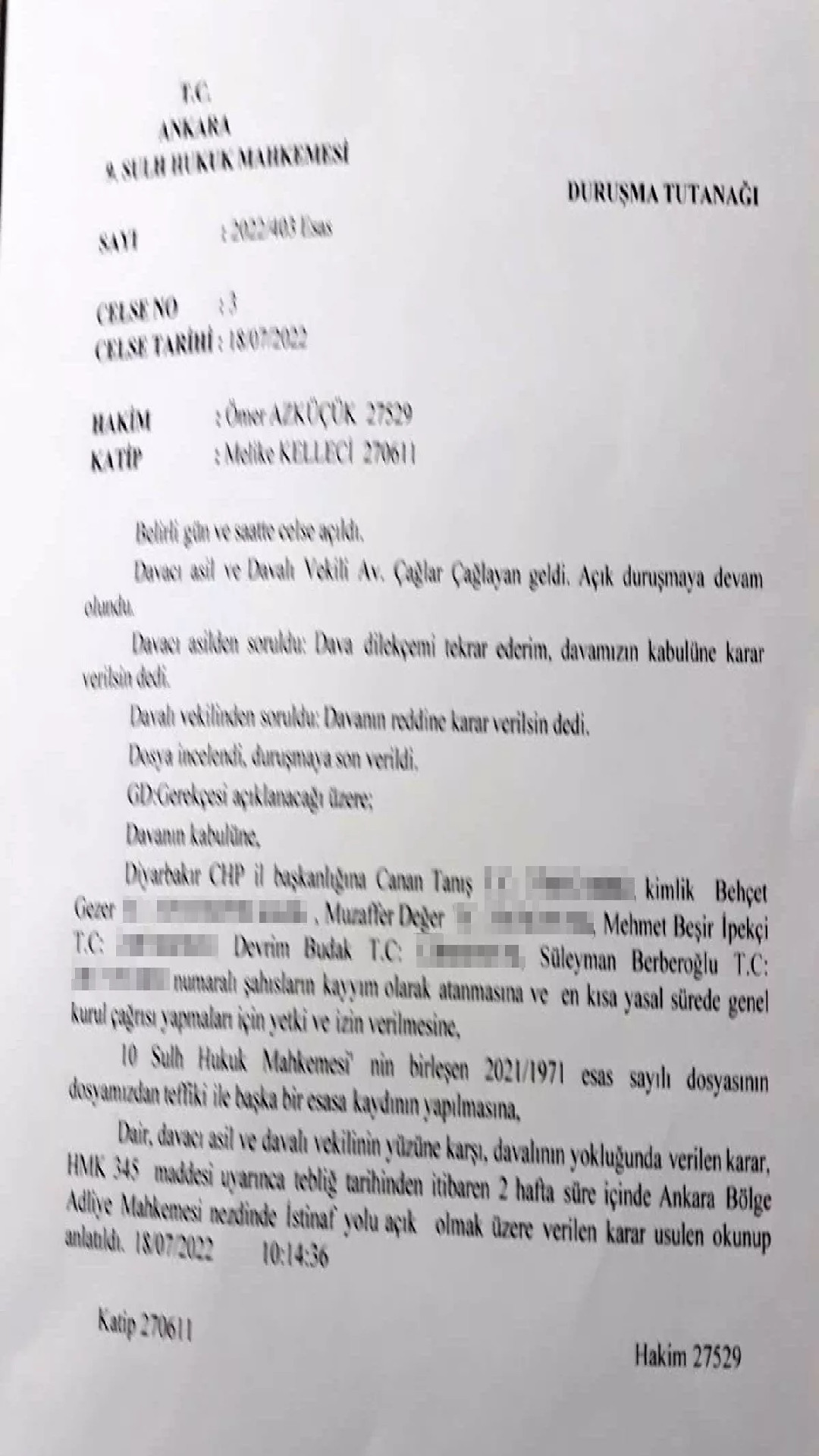 Diyarbakır İl Başkanı görevden alındı