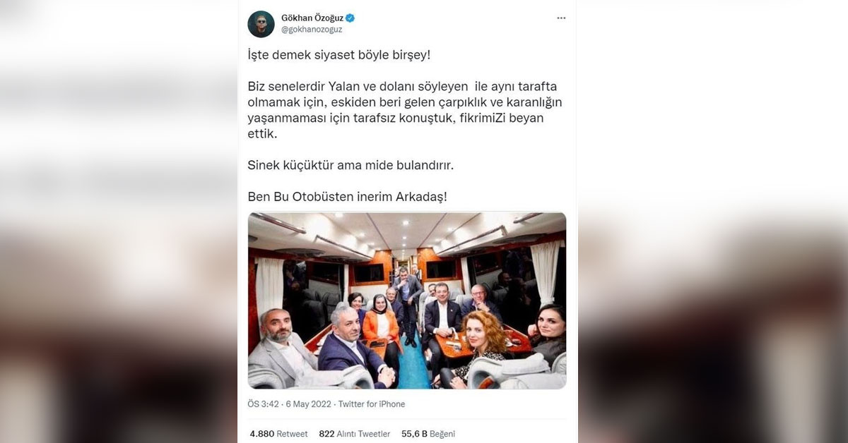 Ekrem İmamoğlu'ndan kendisini eleştiren sanatçılara cevap geldi: Vız gelir tırıs gider!