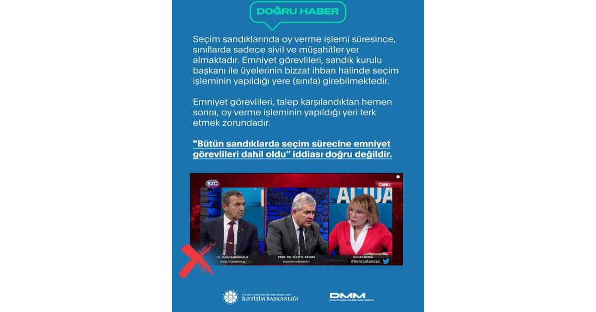 Emniyet Görevlileri Seçim Süreci