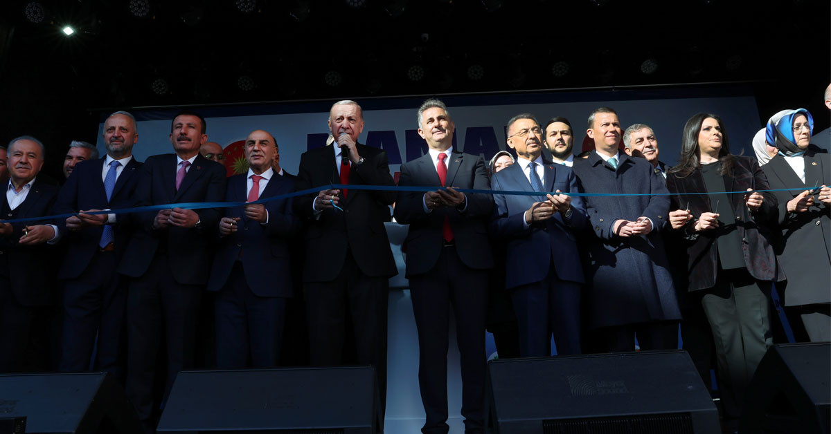 Erdoğan Ankara Mamak'ta