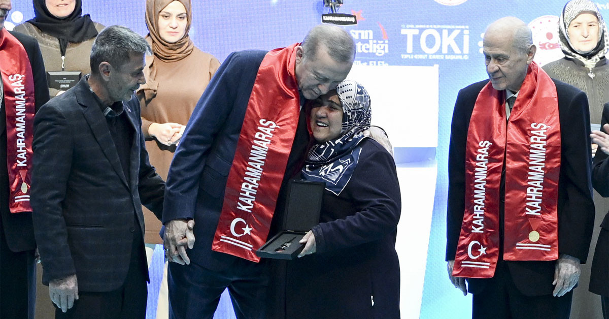 Erdoğan Kahramanmaraş'ta Erdoğan Kahramanmaraş'ta