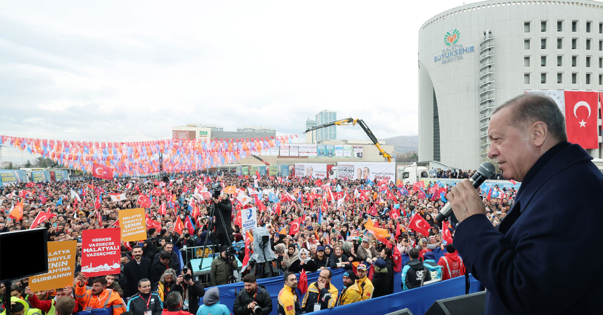 Erdoğan Malatya'da Erdoğan Malatya'da