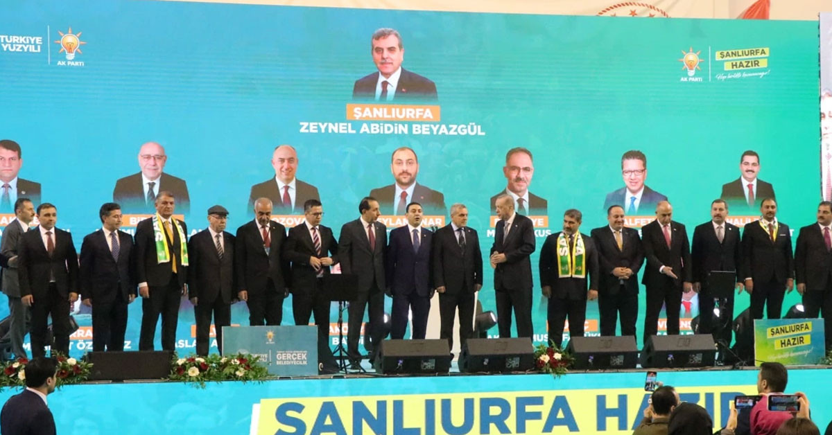 Erdoğan Şanlıurfa'da Erdoğan Şanlıurfa'da