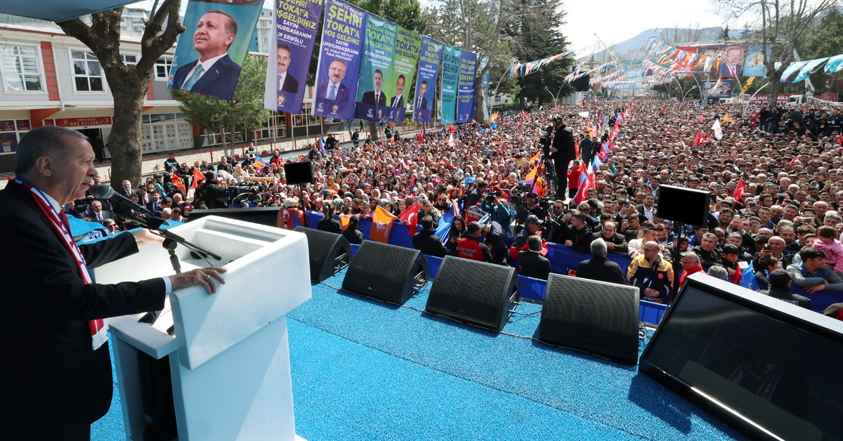 Erdoğan Tokat'ta
