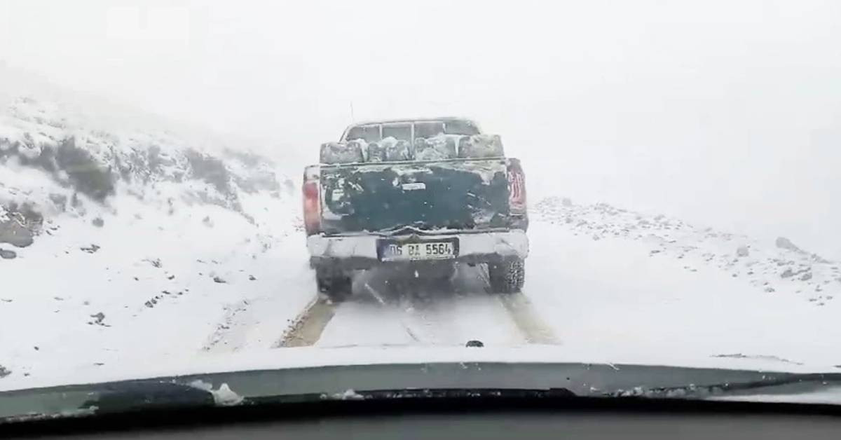 Erzurum Kar Yağışı