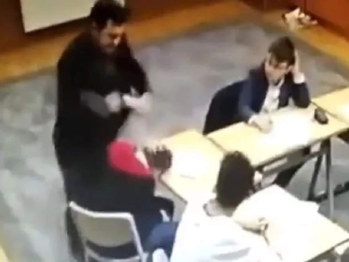 Esenlerde şiddet uygulayan görevli