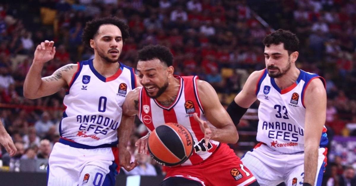 Euroleague’de çift maç virajı: Anadolu Efes Olympiakos’u konuk ediyor