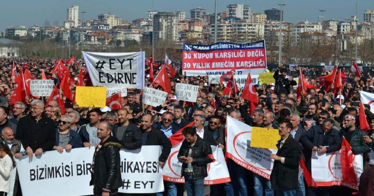 EYT Hava Değişim Süresi EYT Hava Değişim Süresi