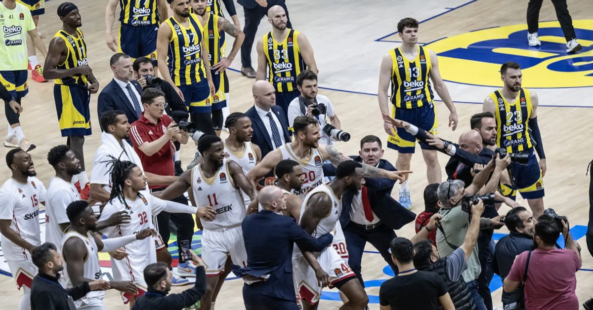 Fenerbahçe Beko Monaco’ya mağlup oldu: Maç sonrası ortalık karıştı