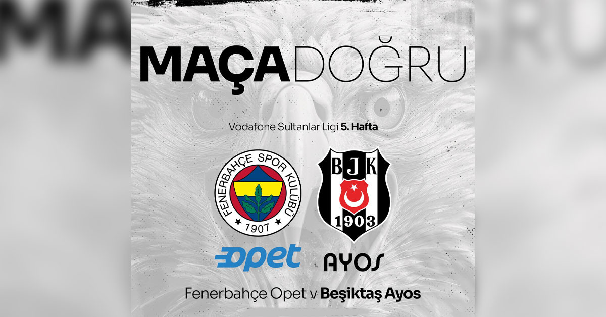 Fenerbahçe Opet ve Beşiktaş Ayos Voleybol maçı