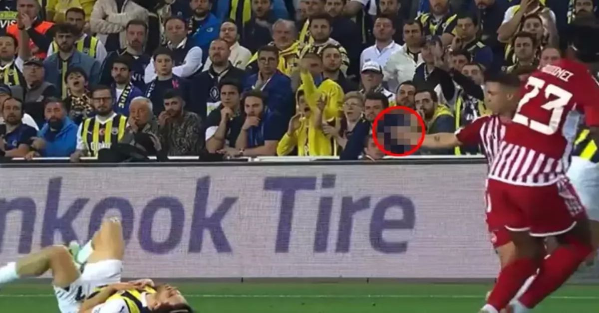 Ferdi Kadıoğlu’na Olympiakoslu futbolcudan küstah hareket: Hakemlerden kart çıkmadı