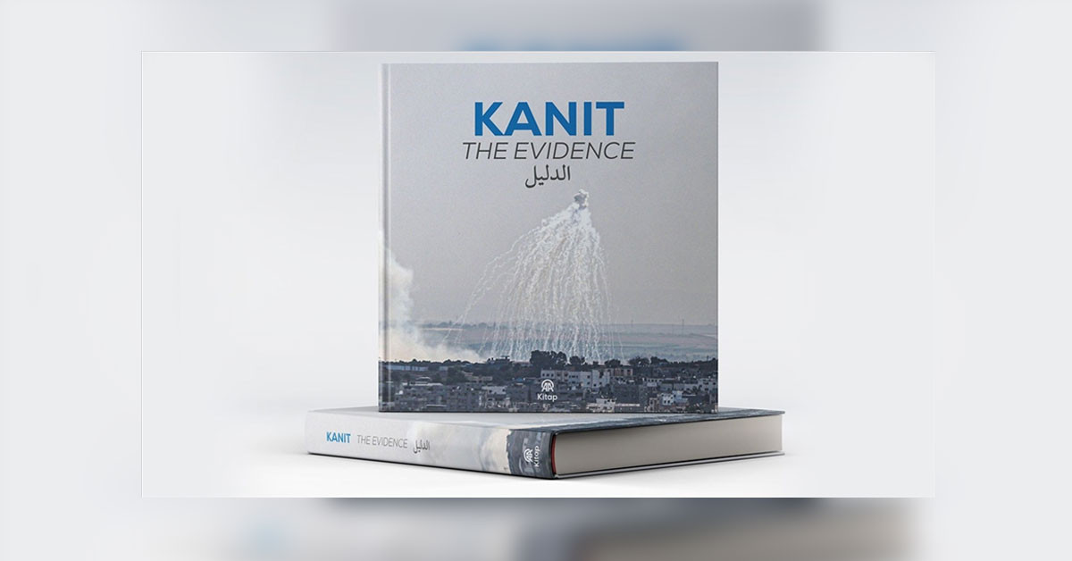 Gazze Şeridi'nde 107 gün boyunca görev yapan Filistinli gazeteci Mutez el-Azayize, Anadolu Ajansının Kanıt kitabını inceledi