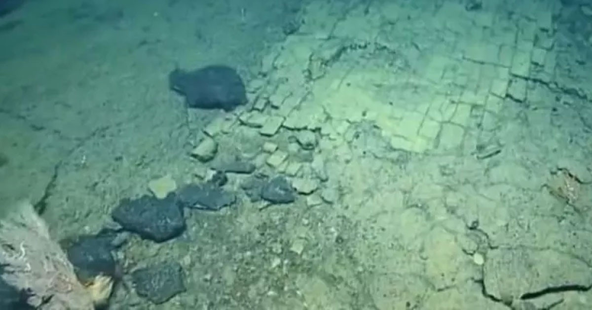 Gizemli Atlantis yolu bulundu