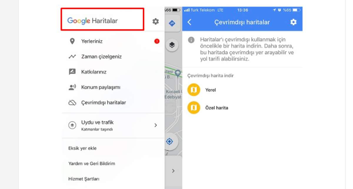 Google Haritalar Google Haritalar