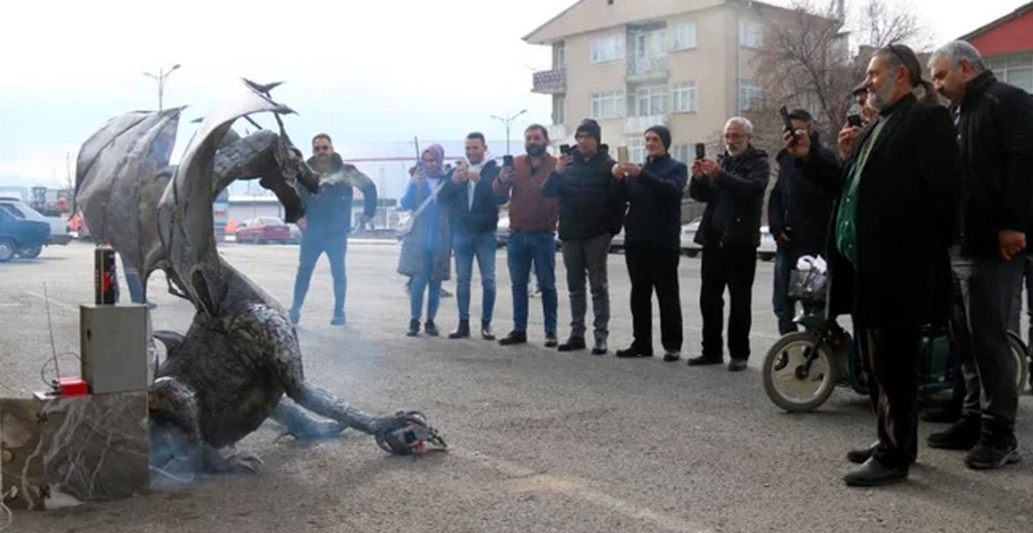 Görenleri şaşkına çevirdi Görenleri şaşkına çevirdi