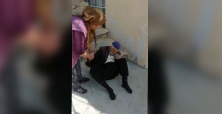 Adıyaman'da 80 Yaşındaki Adam, Asmada Asılı Kaldı5435445