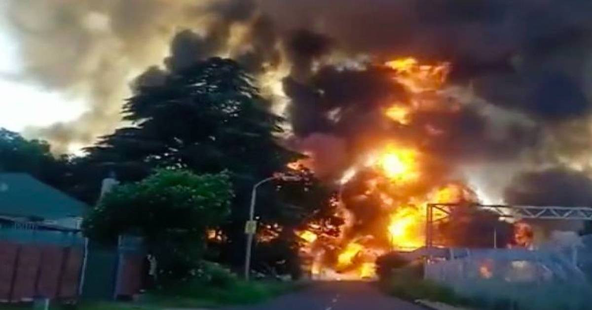 Güney Afrika Tanker Patlaması-1