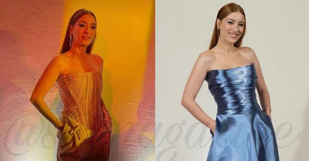 Hazal Kaya'nın pantolonu alay konusu oldu
