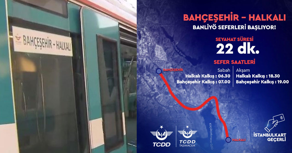 Halkalı-Bahçeşehir Banliyö Hattı