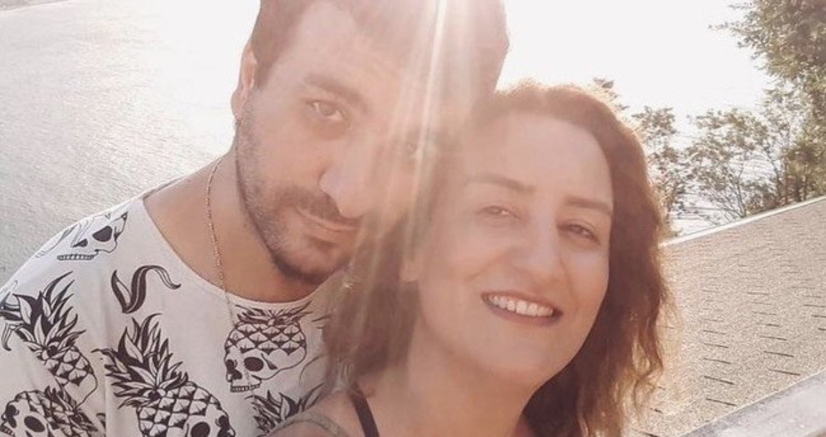 HAsan Can Kaya ve sevgilisi.